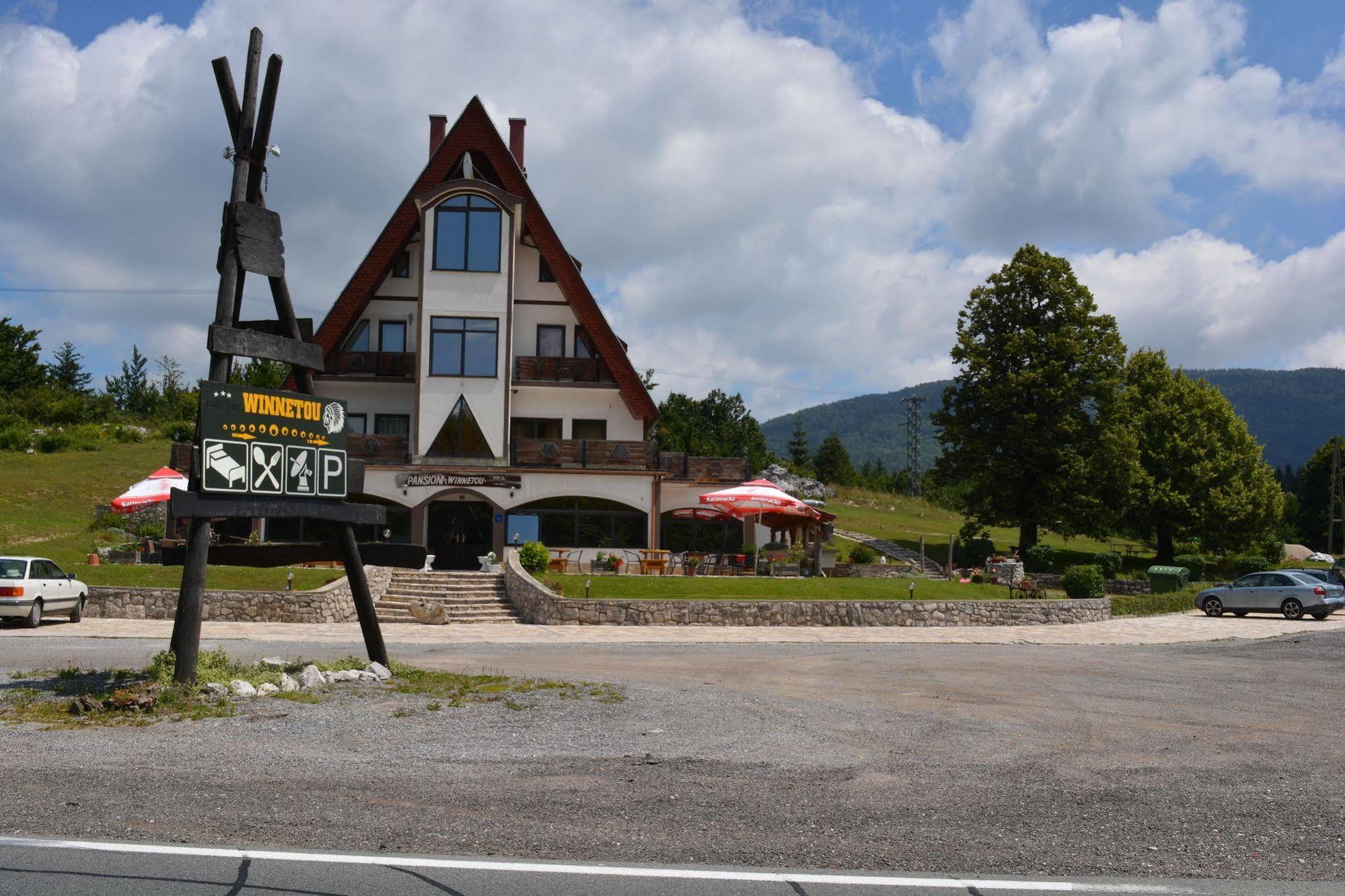 Pansion & Restoran Winnetou Plitvička Jezera Kültér fotó